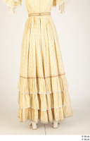  Photos Woman in Historical Dress 10 19th century Historical clothing skirt yellow dress 0005.jpg